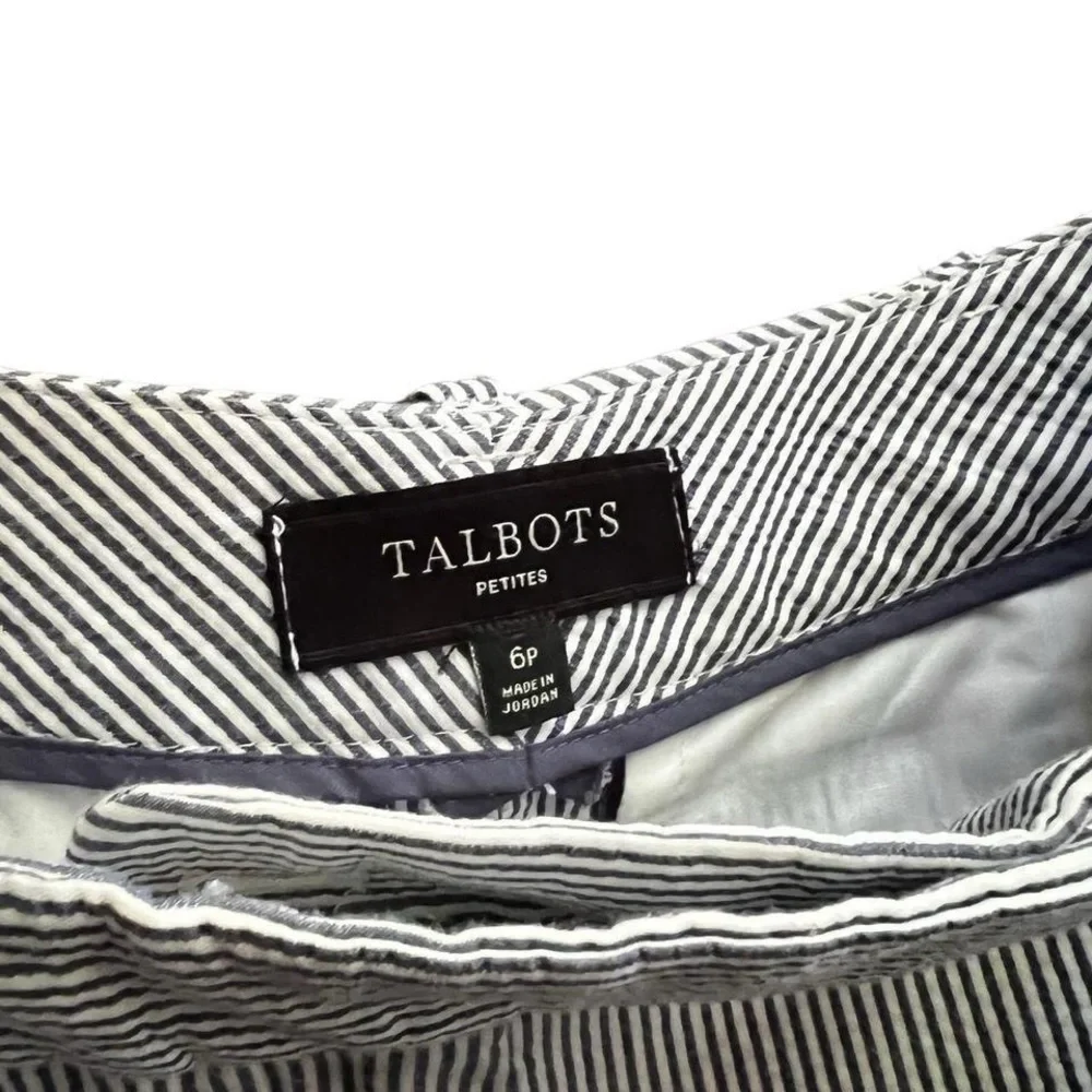 Talbots vintage pinstriped